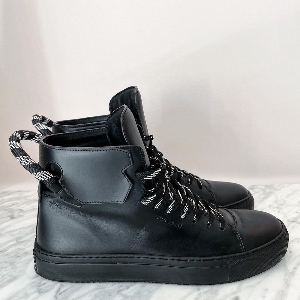 100MM All Leather Buscemi- Men’s size 43 / 9.5